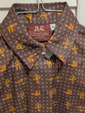Women's Vintage Willis & Geiger Flying Duck Shirt